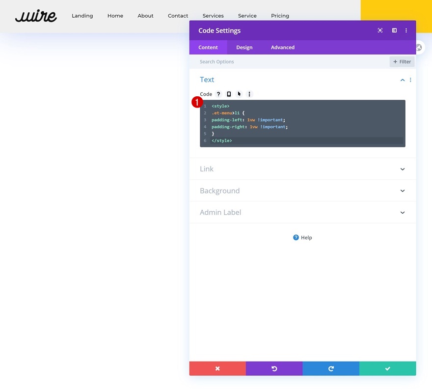 cabeçalho global animado