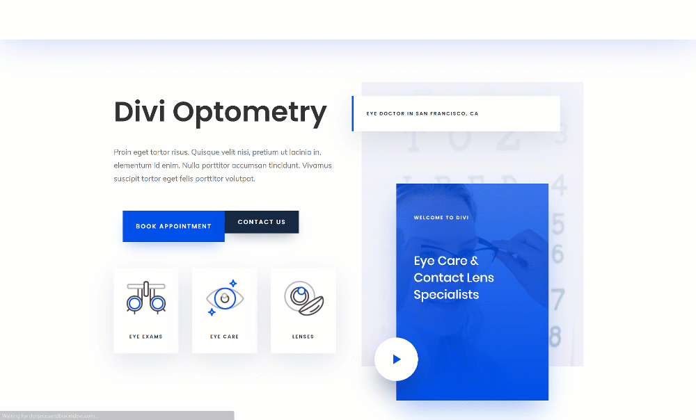 cabeçalho global animado