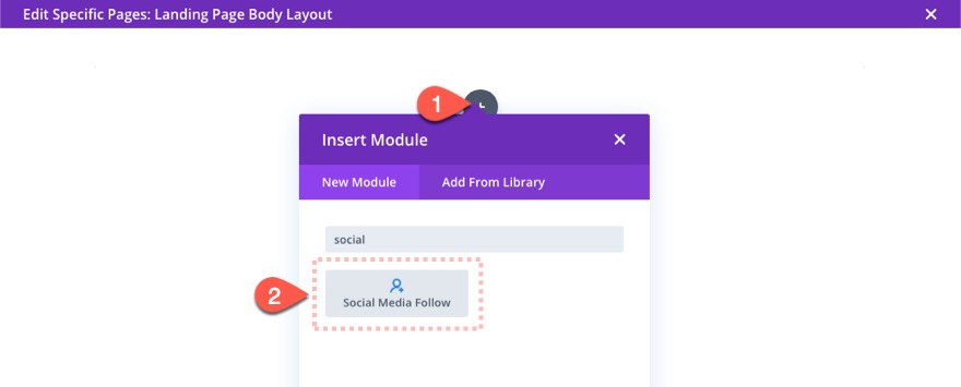 панель кнопок подписки в социальных сетях