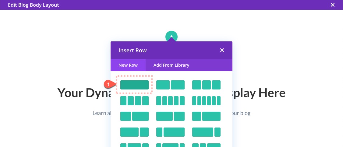 organiser le contenu des pages de blog dans Divi