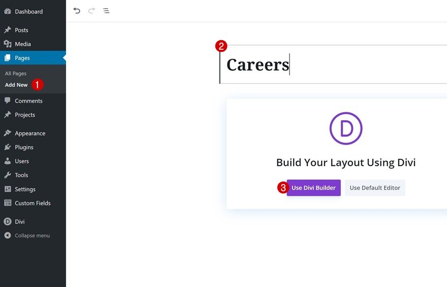 carreiras dinâmicas