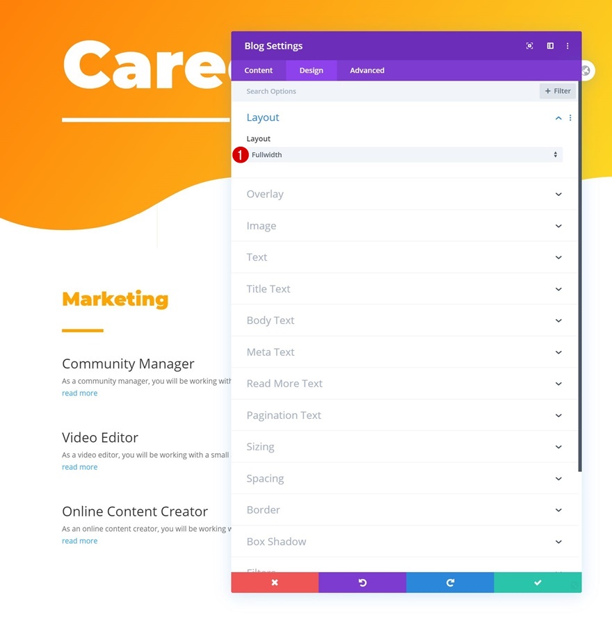 carreiras dinâmicas