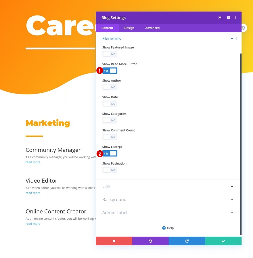 carreiras dinâmicas