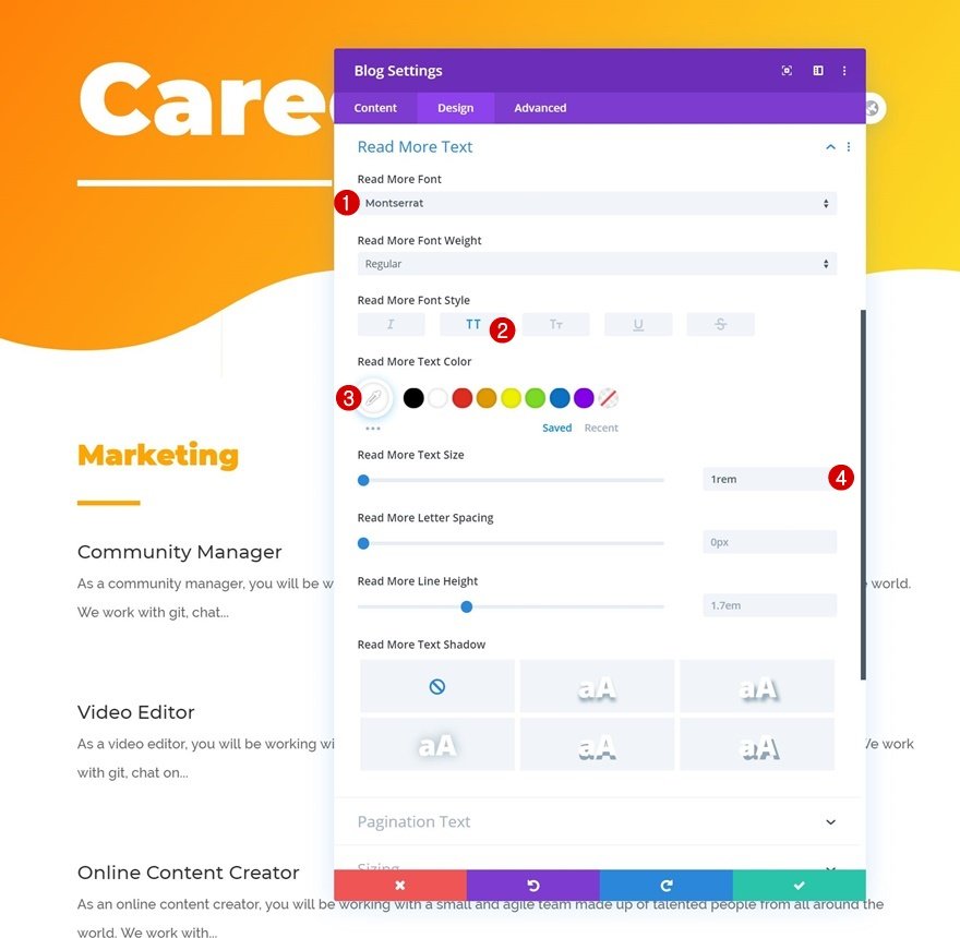 carreiras dinâmicas