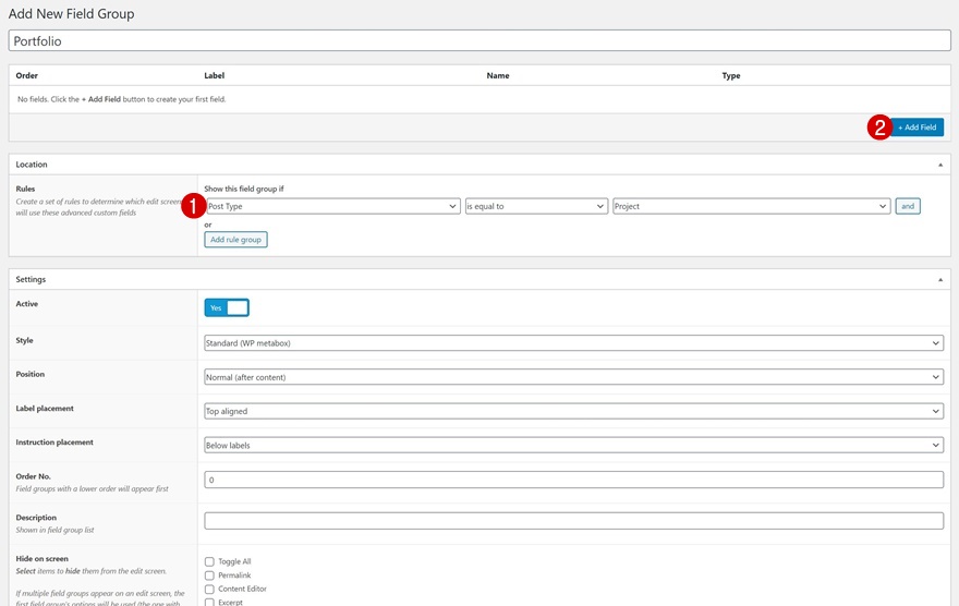 шаблон проекта