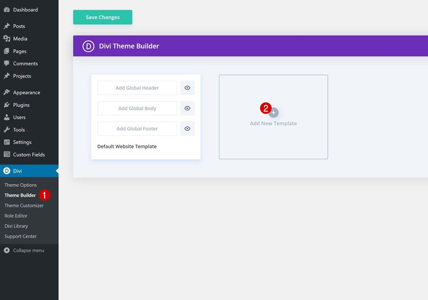 modèle de poste ouvert
