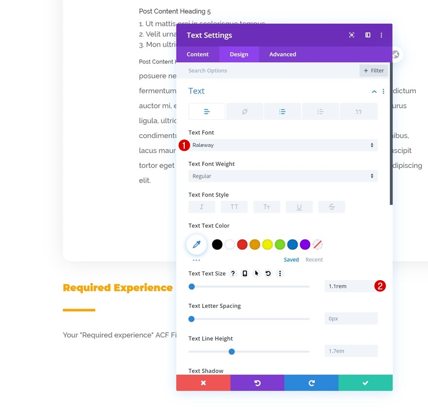 modèle de poste ouvert