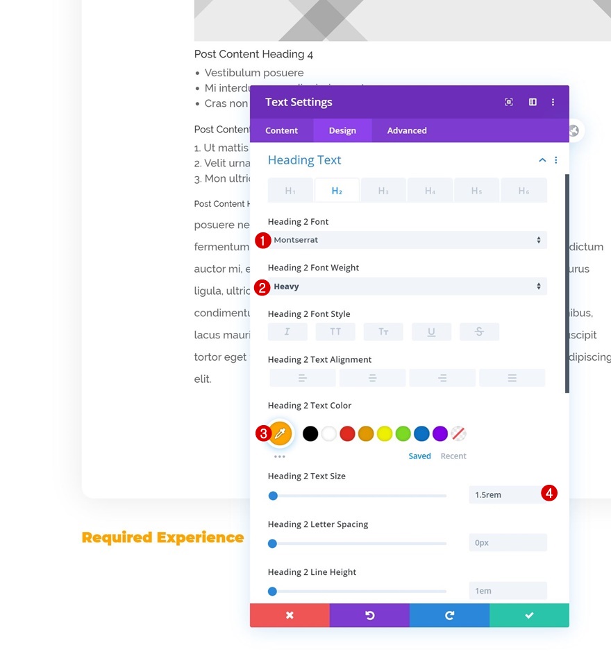 modèle de poste ouvert