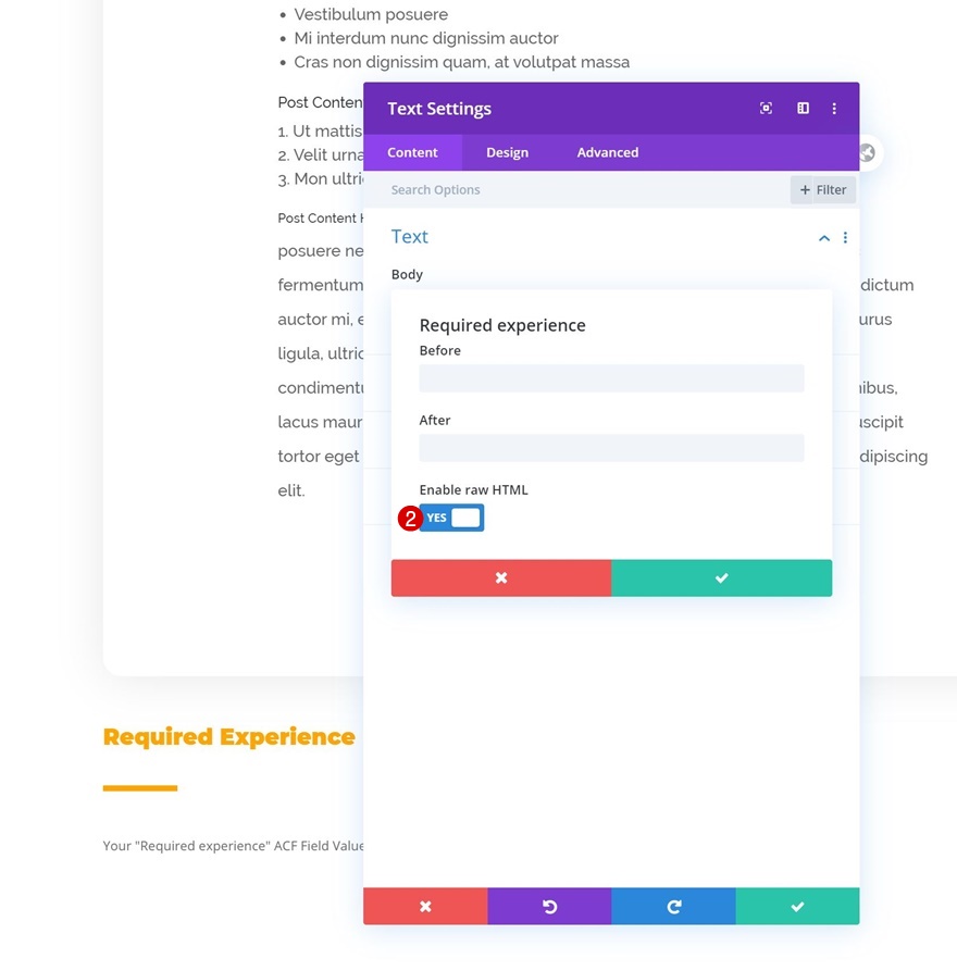 modèle de poste ouvert