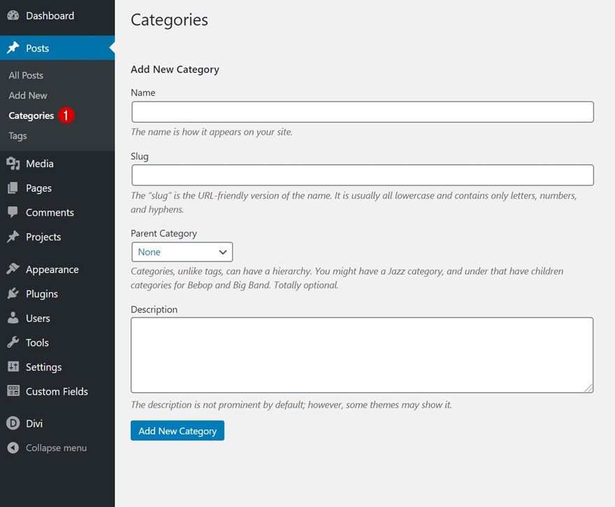 modèle de poste ouvert