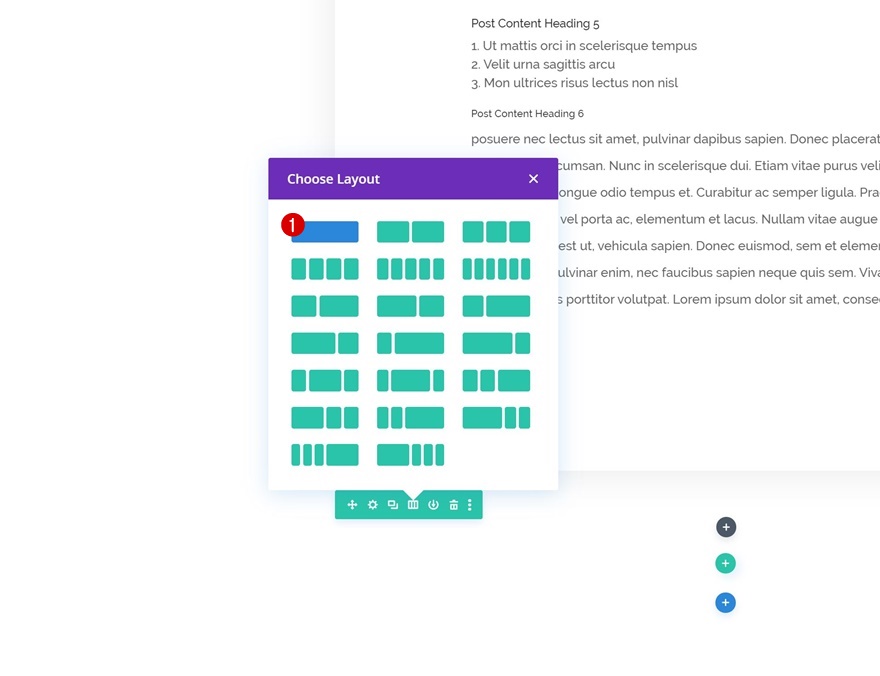 modèle de poste ouvert