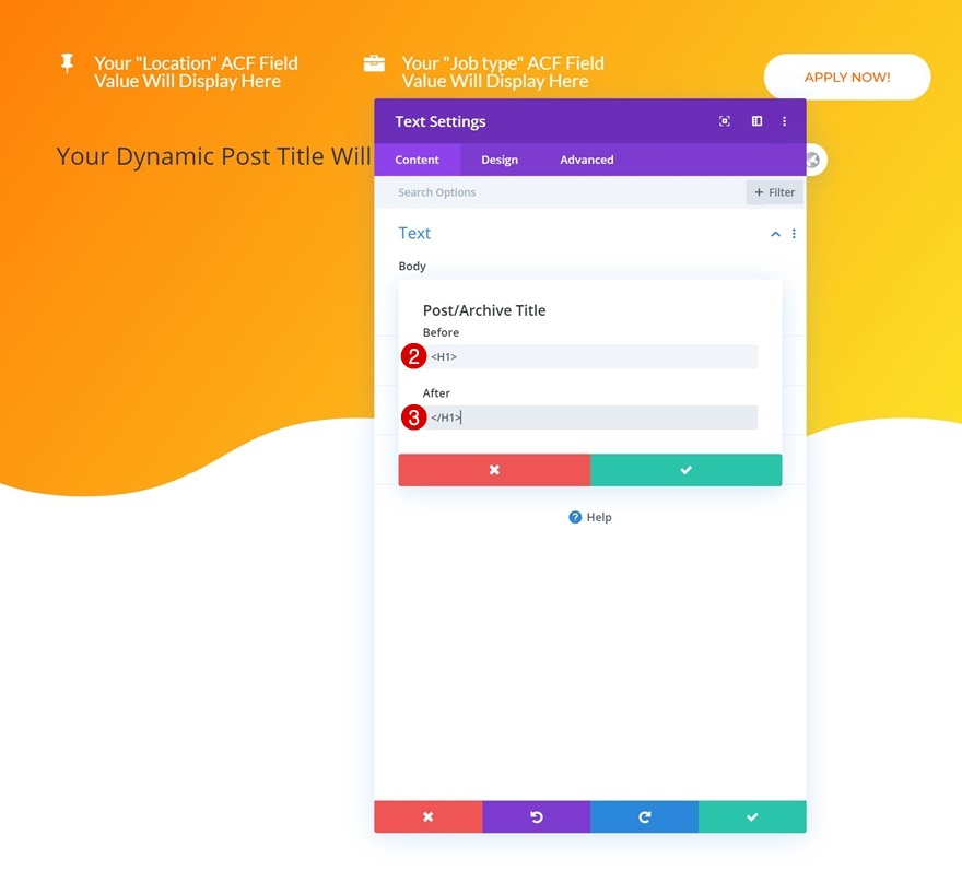 modèle de poste ouvert