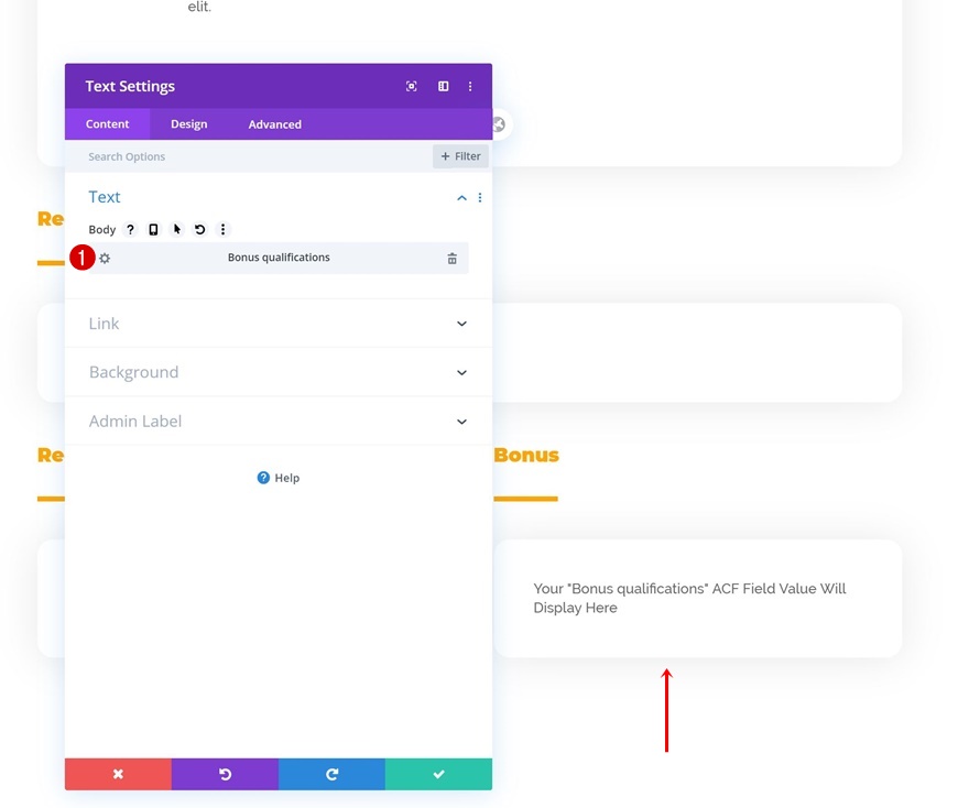 modèle de poste ouvert