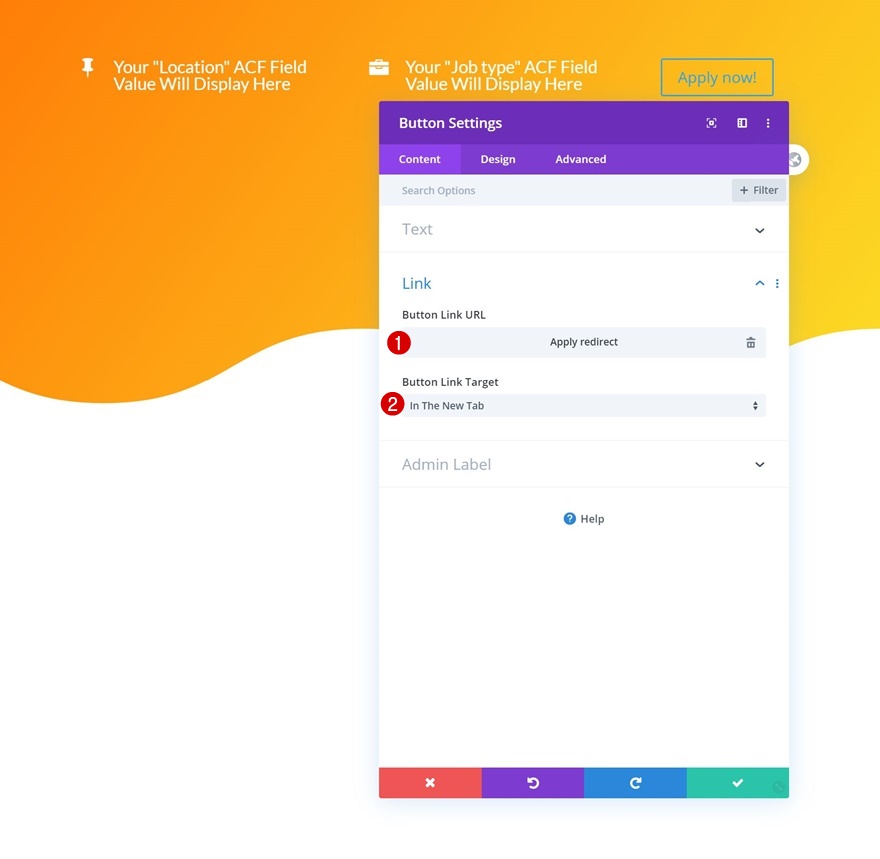 modèle de poste ouvert
