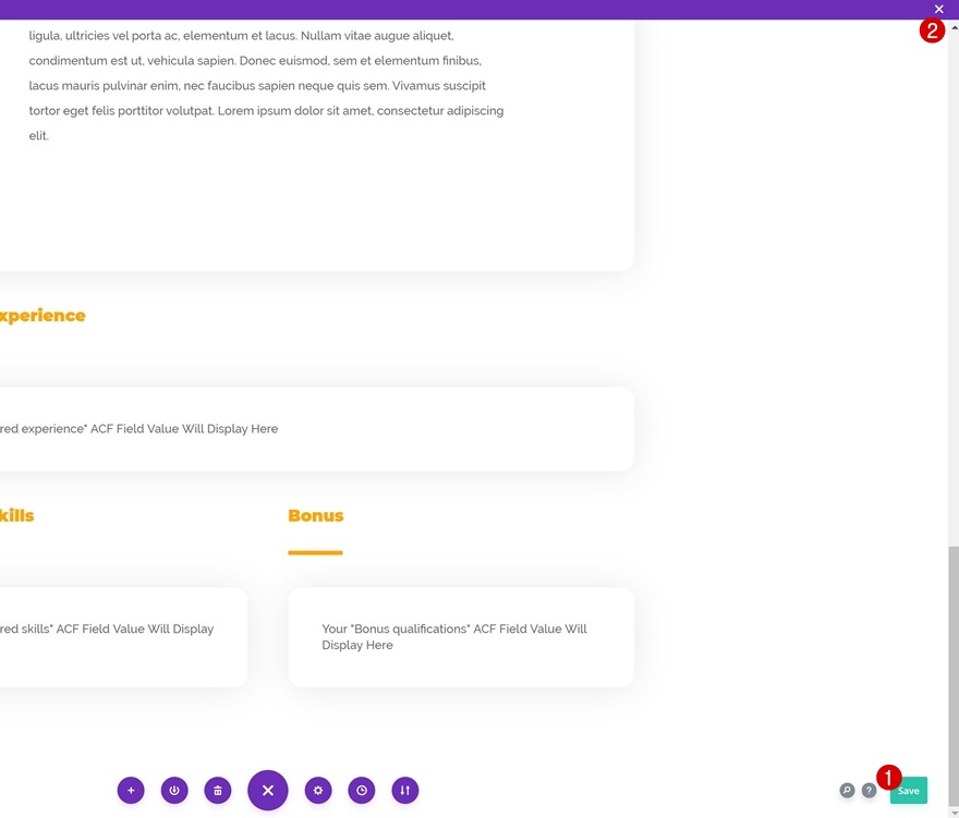 modèle de poste ouvert