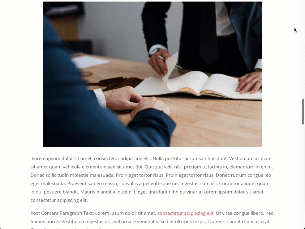 pop-up acionado por rolagem