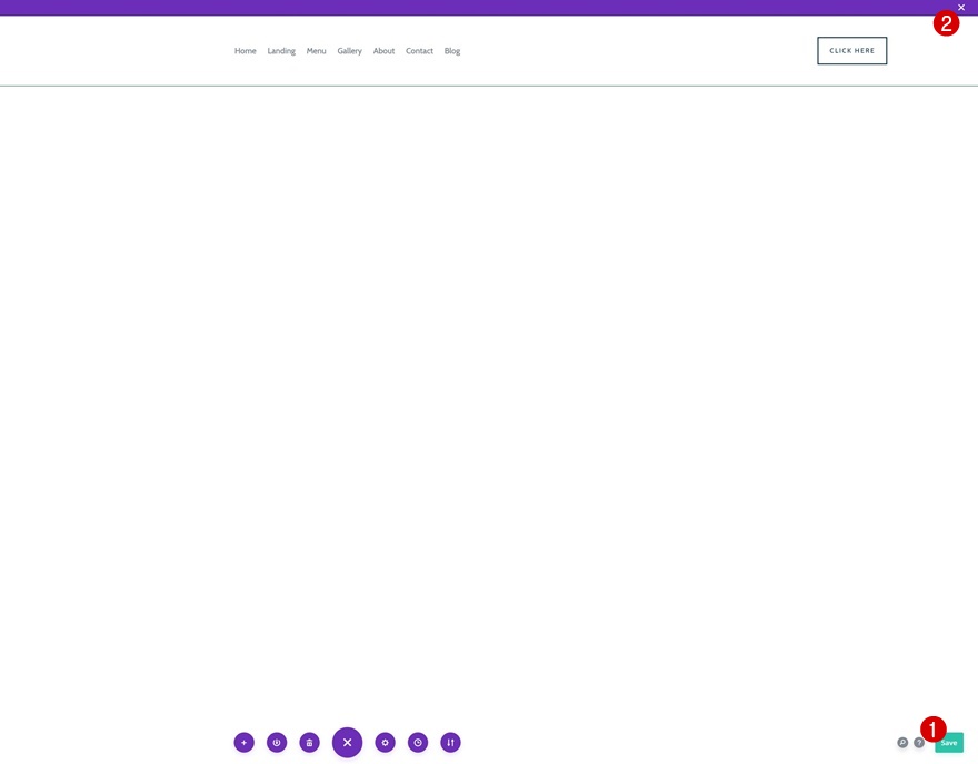 первый раздел Divi