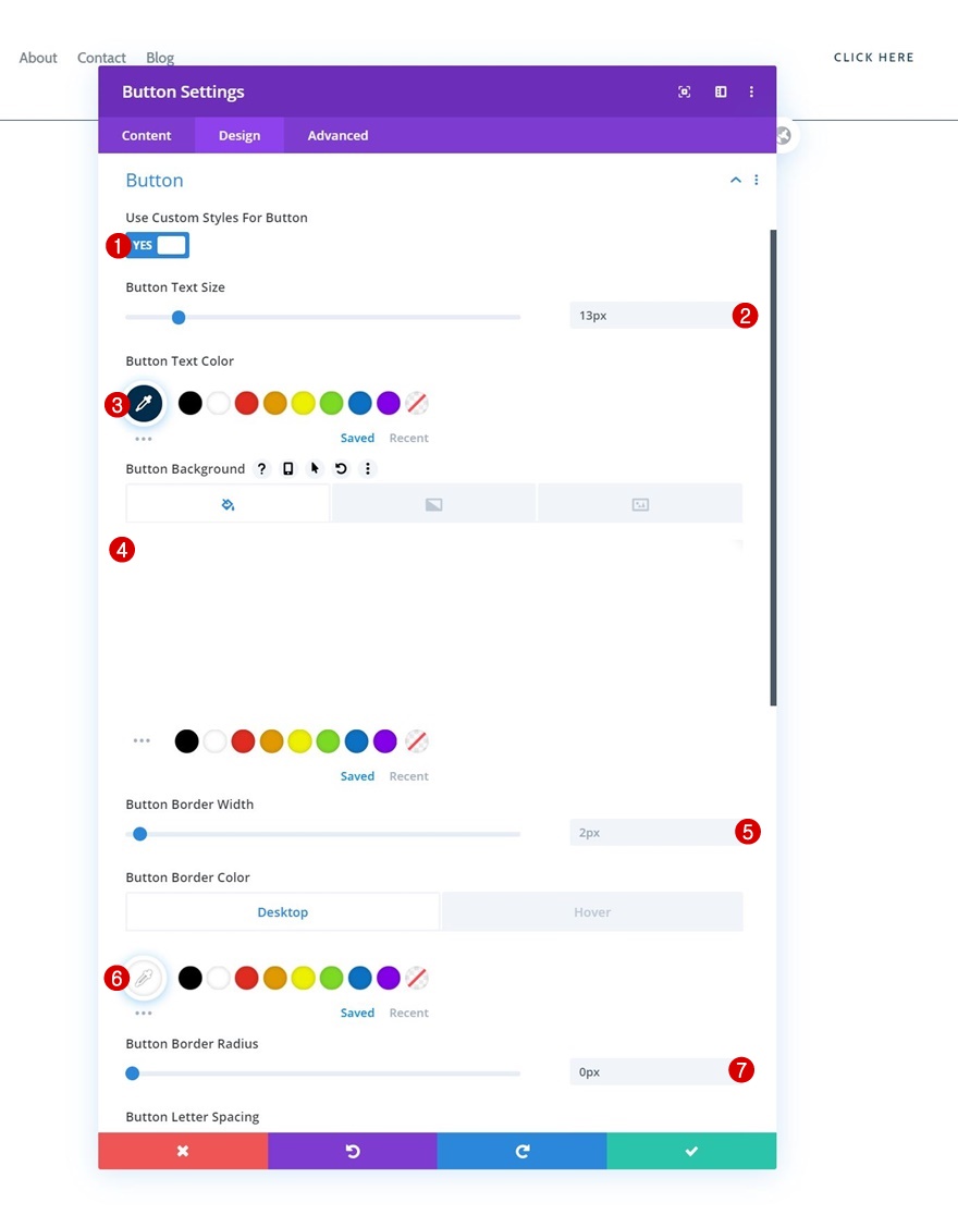 первый раздел Divi
