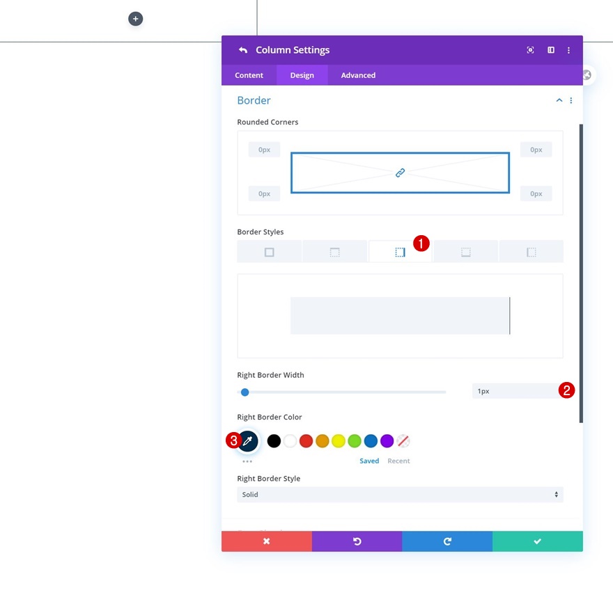 первый раздел Divi
