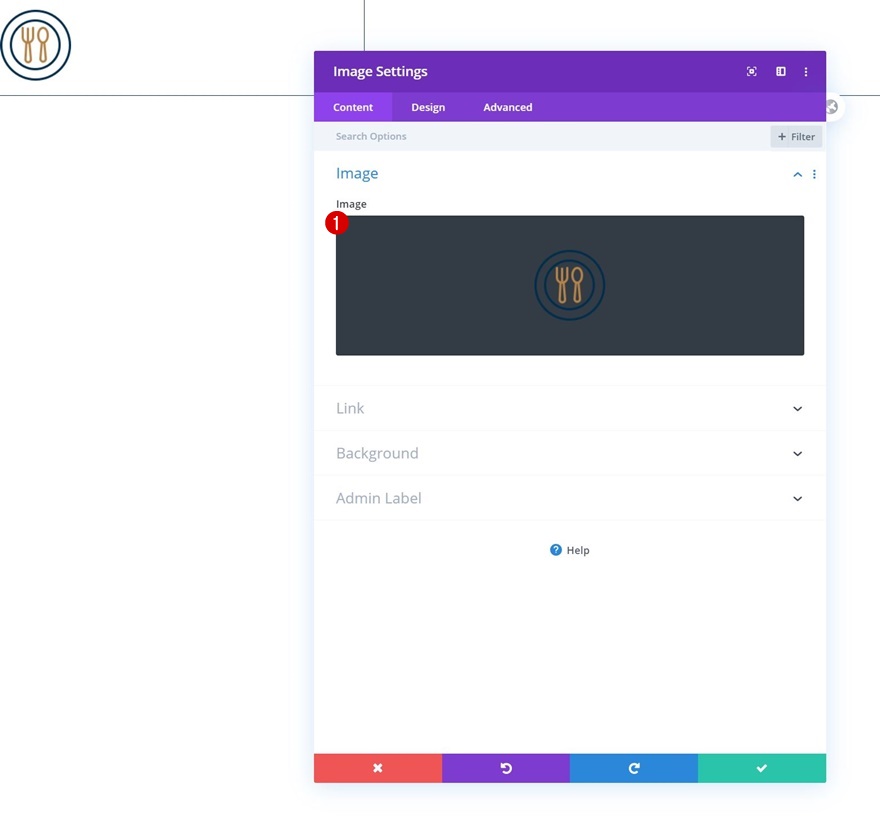 первый раздел Divi