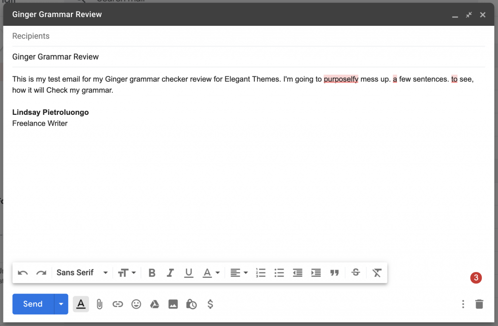 gramática do gengibre