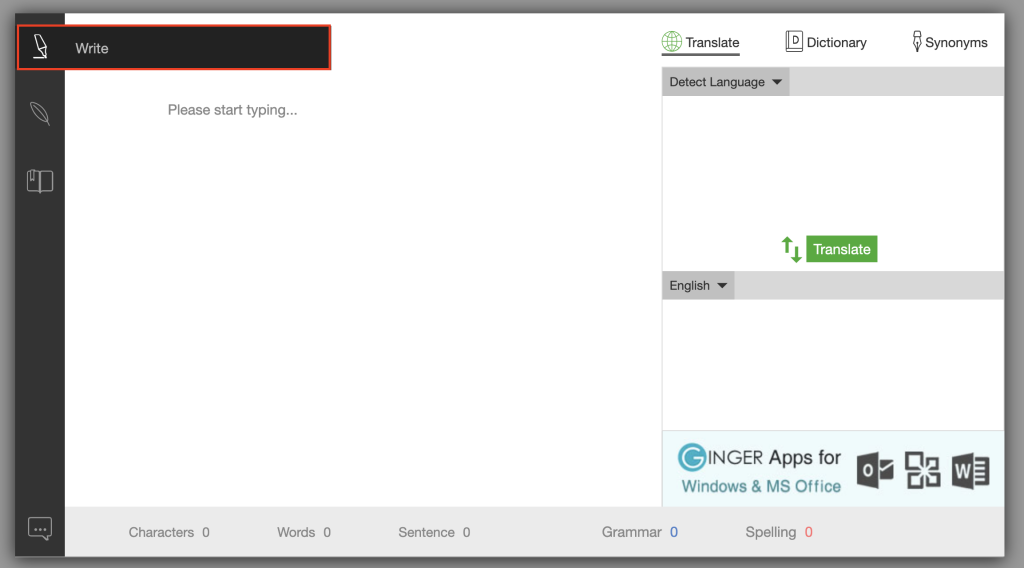 gramática do gengibre