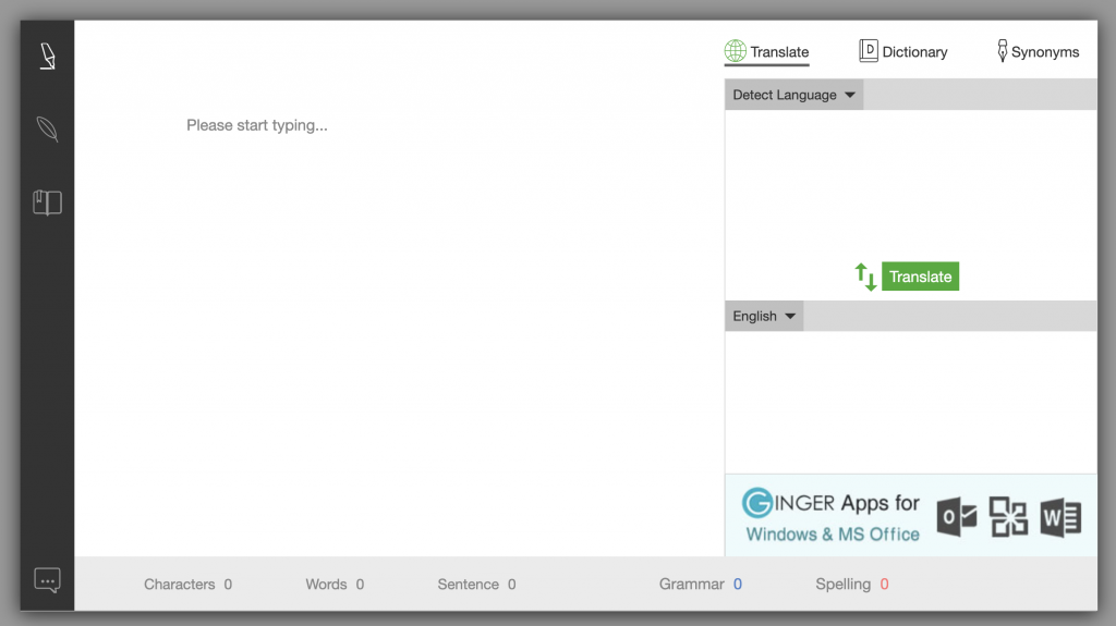 gramática do gengibre