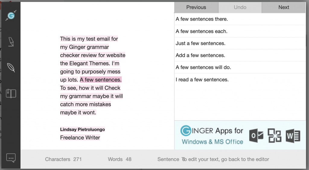 gramática do gengibre