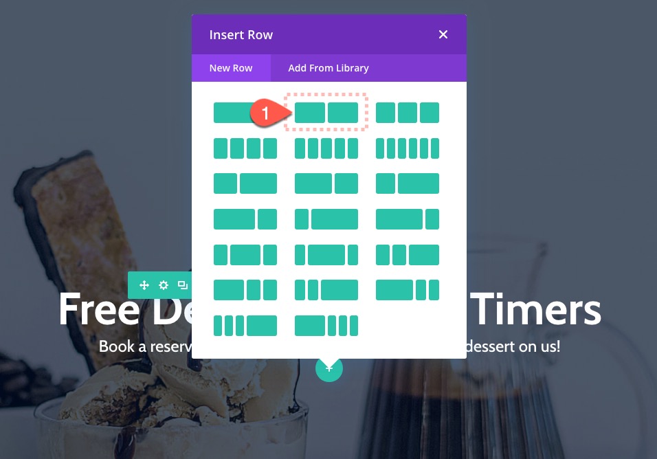 portail d'accueil divi
