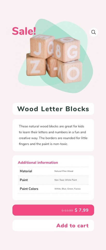 prodotto per bambini