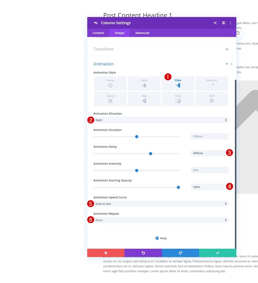 tranziții de pagini animate