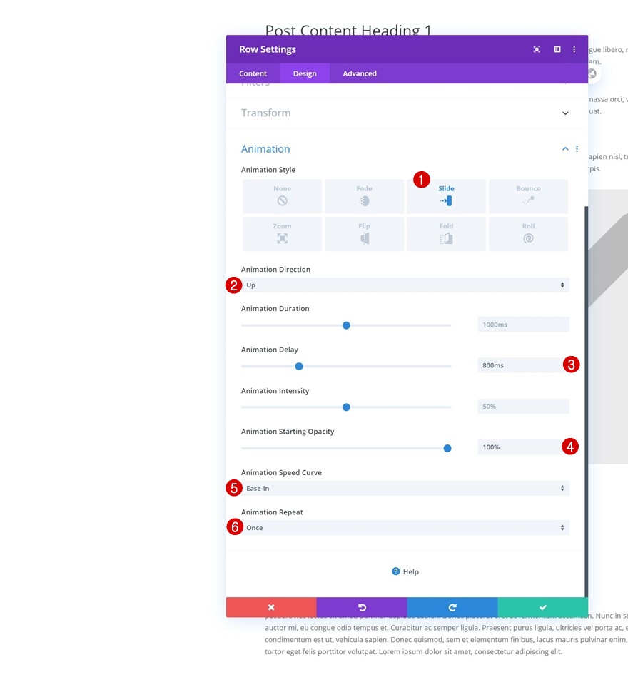 tranziții de pagini animate
