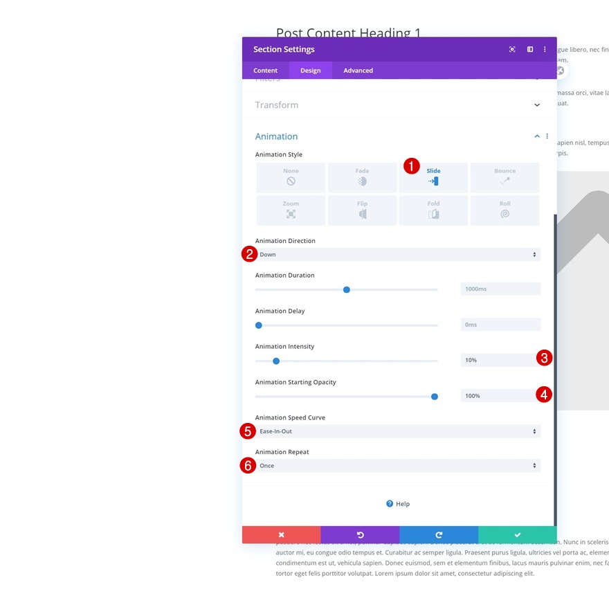 tranziții de pagini animate