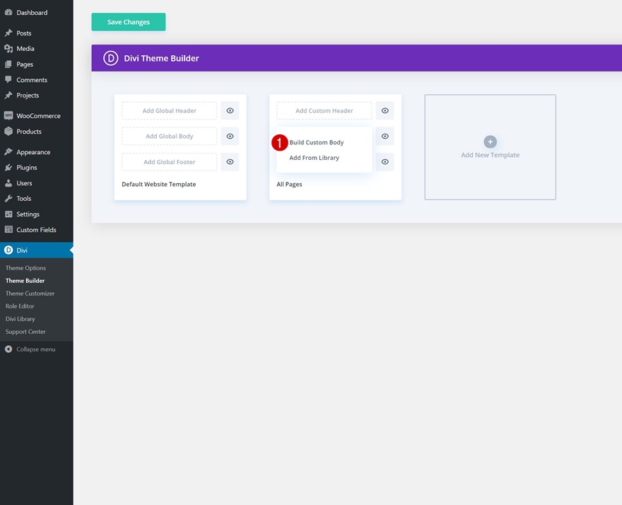 tranziții de pagini animate