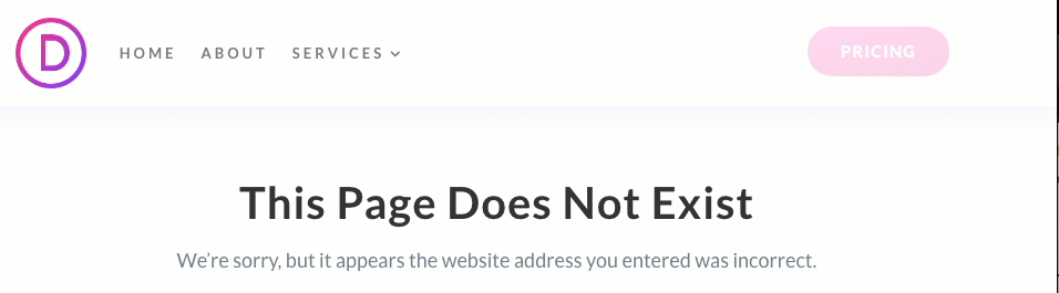 Animasi tombol tertunda Divi