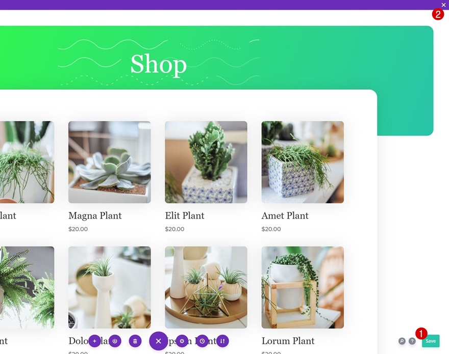 modul de magazin punct de întrerupere mobil