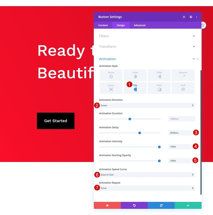 animacje bloków tekstowych