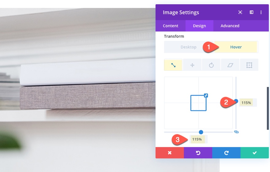 Divi 交互式图像拼贴
