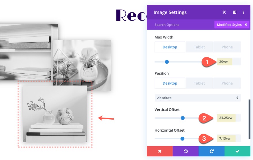 Divi 交互式图像拼贴