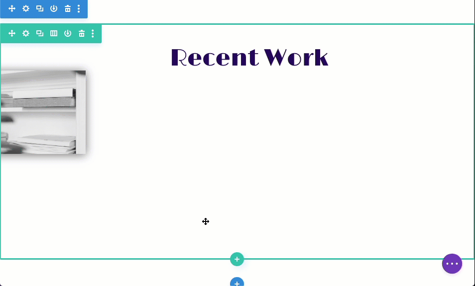 Divi 交互式图像拼贴
