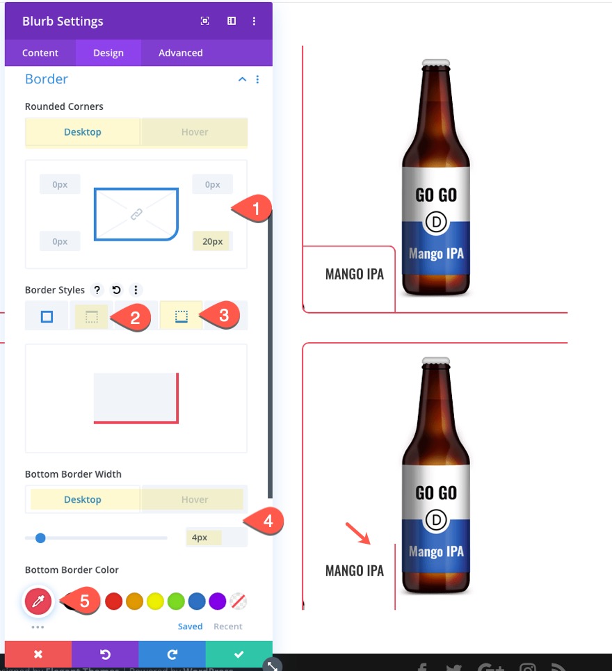 extinderea filelor de colț