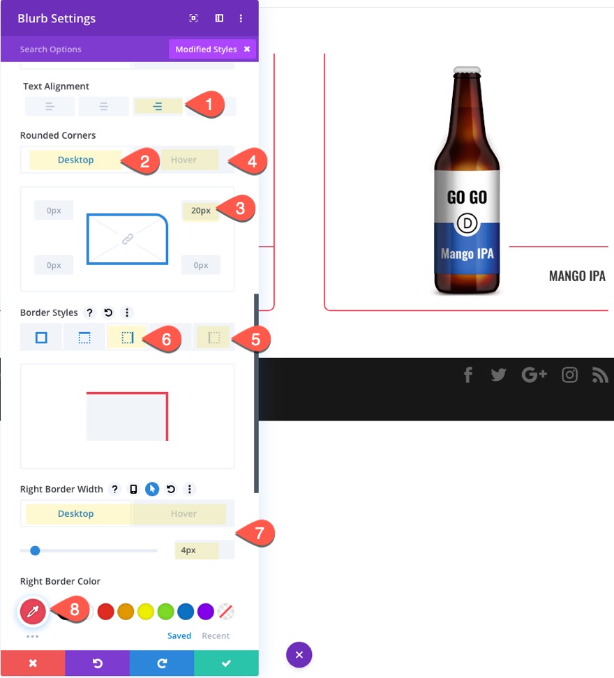 extinderea filelor de colț