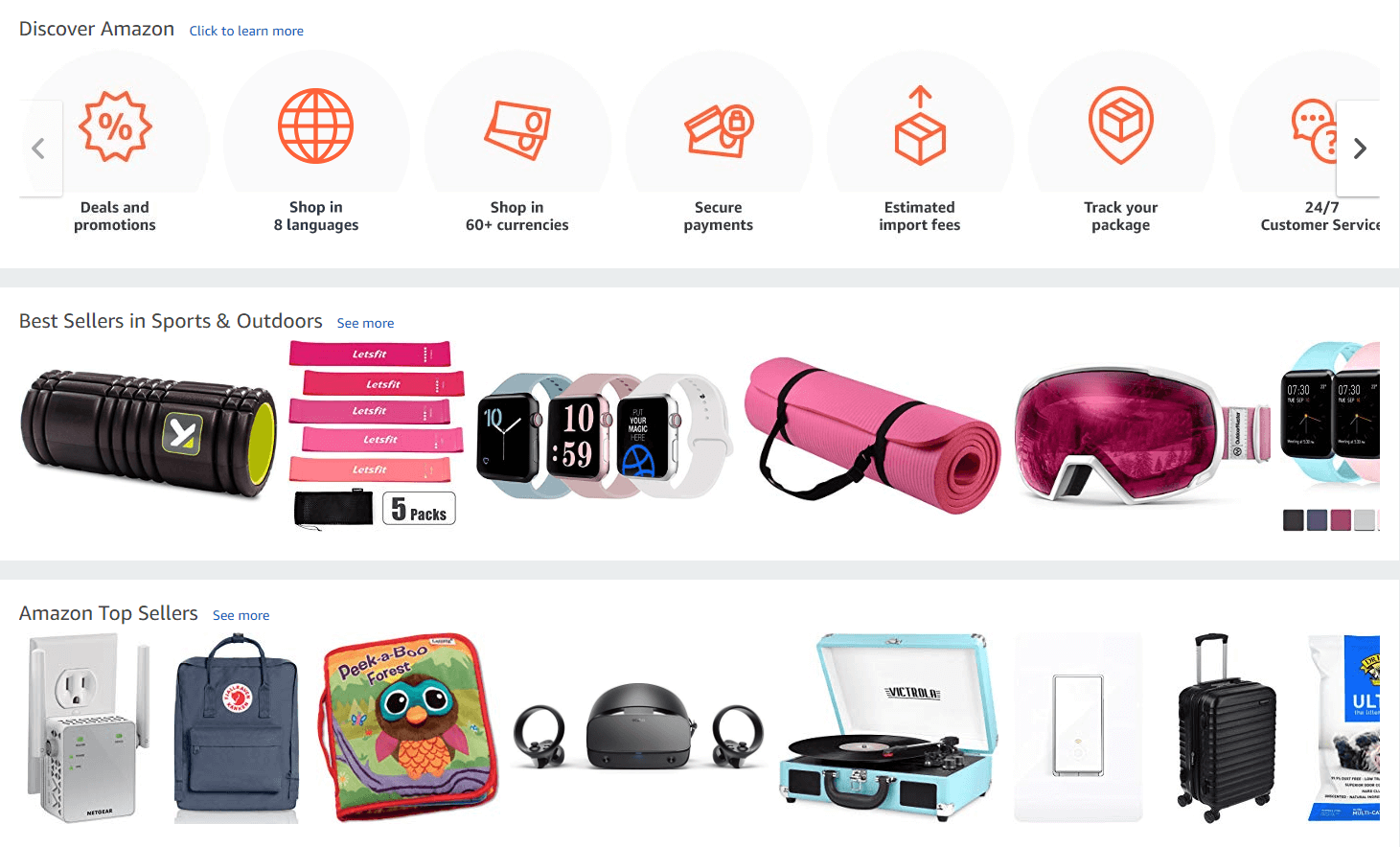 Un exemplu de pagină aglomerată.