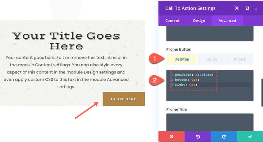 editare receptivă avansată
