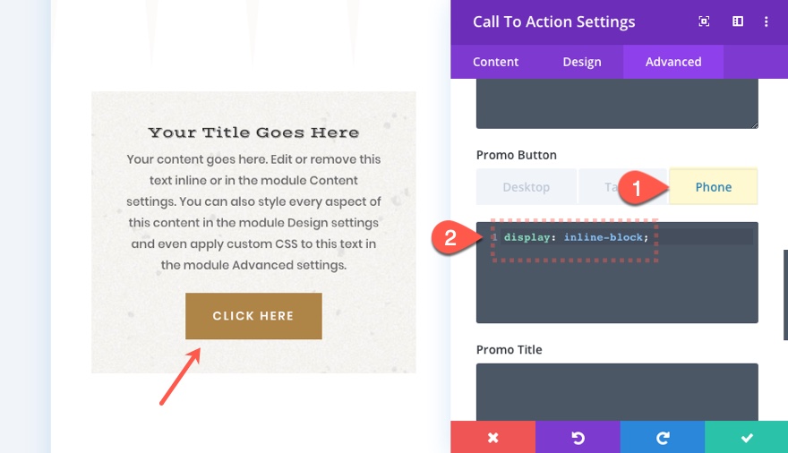 editare receptivă avansată