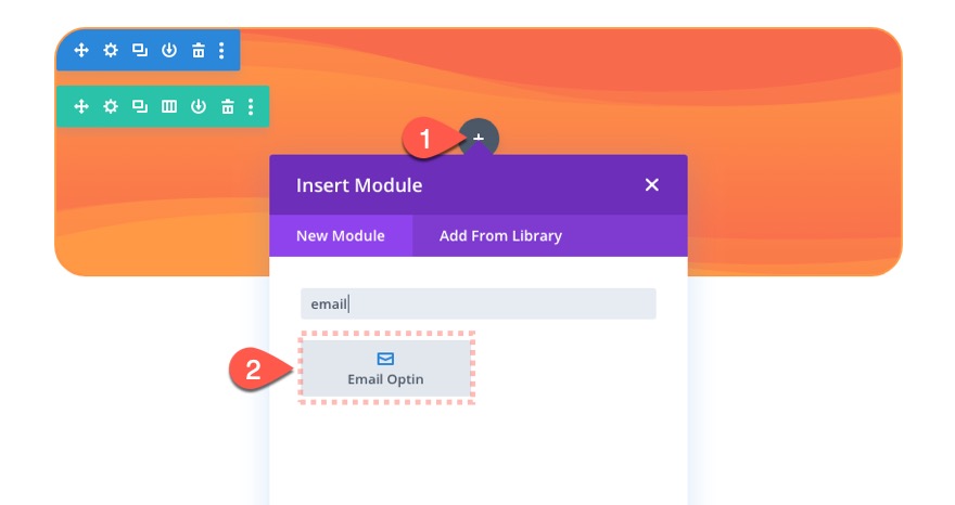 Gutenberg Divi E-posta Seçeneği