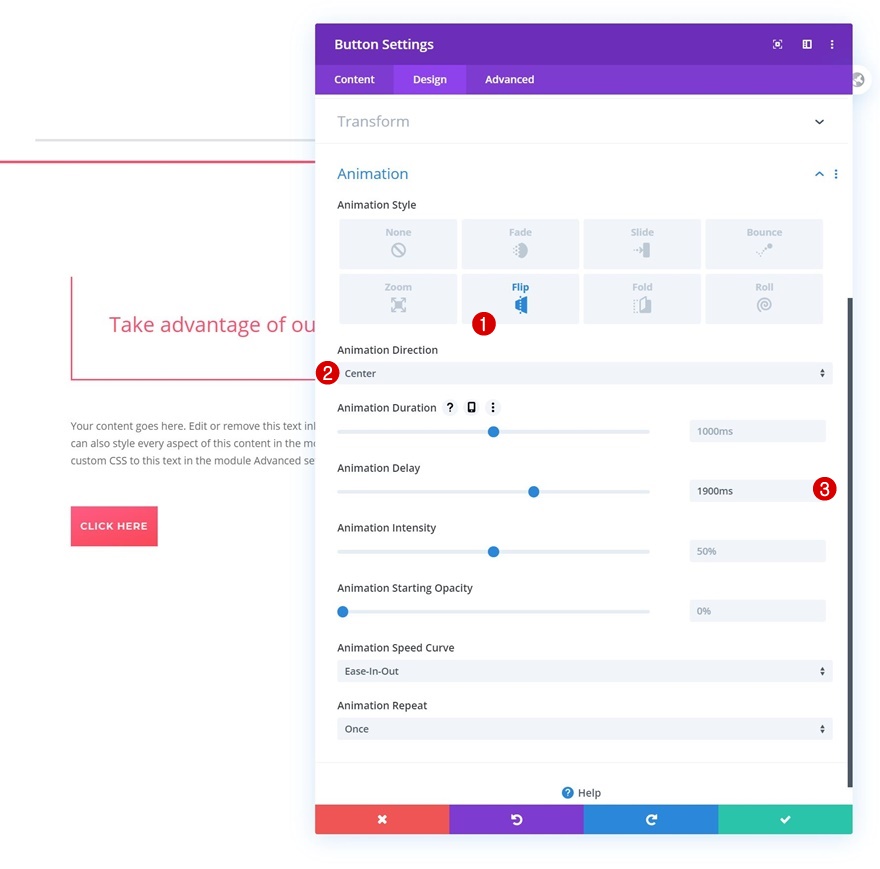 Блок макета Divi CTA