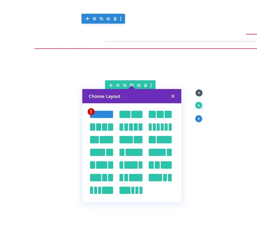 Блок макета Divi CTA