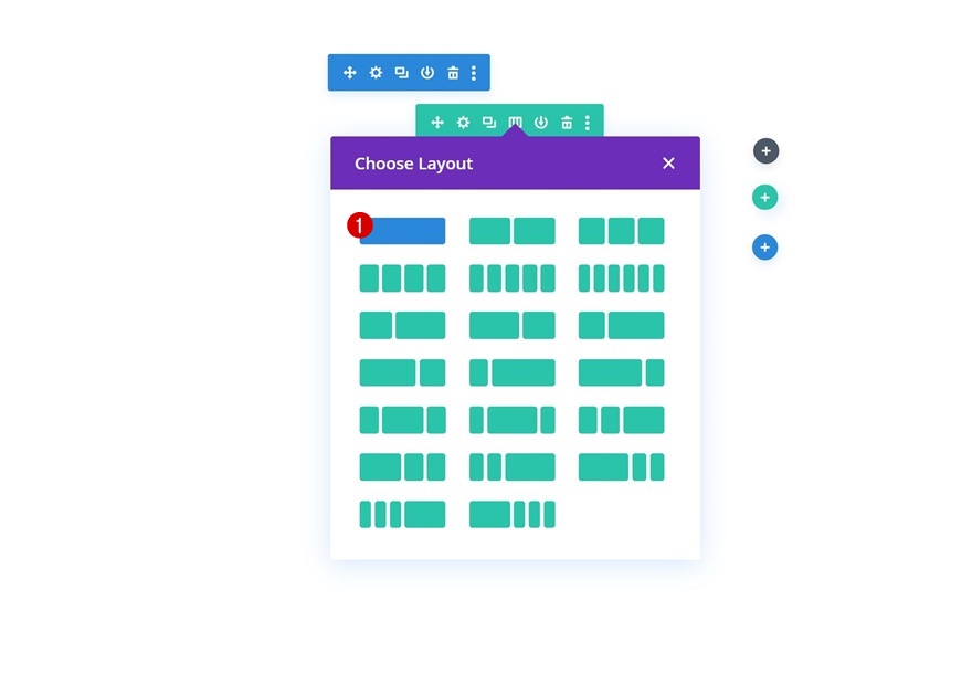 Блок макета Divi CTA