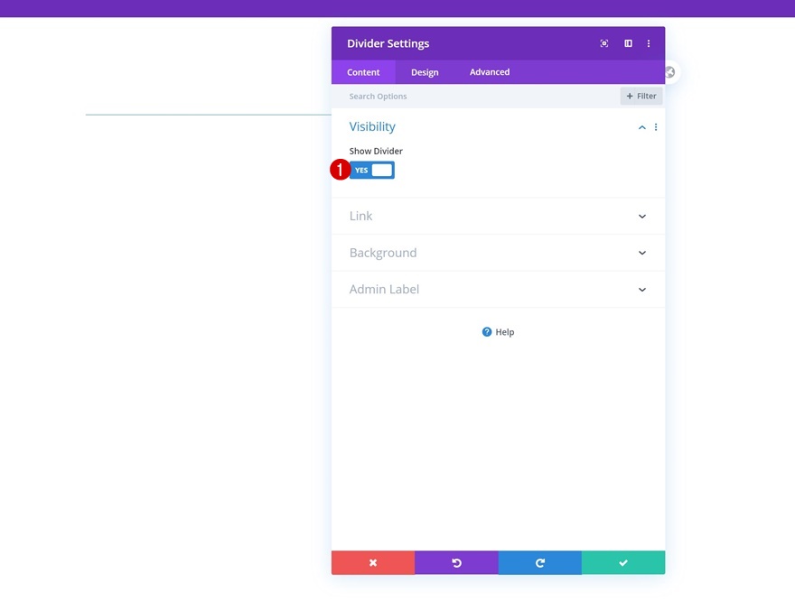 Блок макета Divi CTA